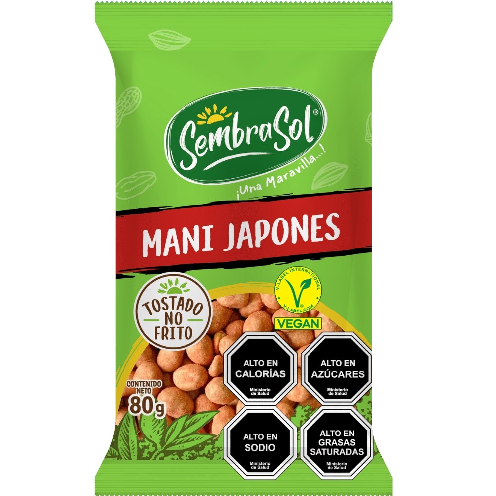 MANI JAPONES 80g   (CAJA: 30 UNIDADES)
