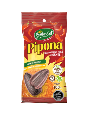 PIPONA SALADA C/TOQUE PICANTE 100g (CAJA: 20 UNIDADES)