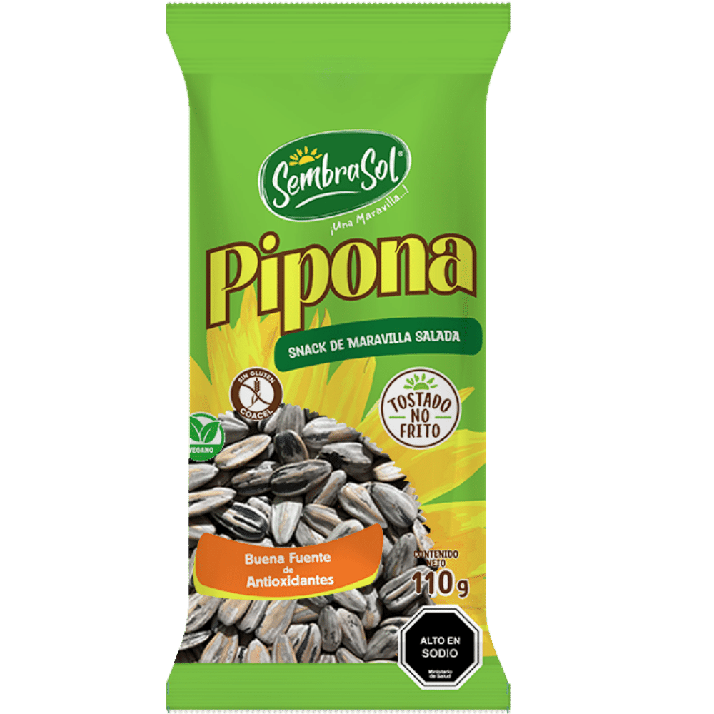 PIPONA TOSTADA SALADA 110g  (CAJA: 20 UNIDADES)