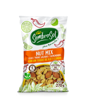 MIX NUTS AJÍ LIMÓN 270GRS 